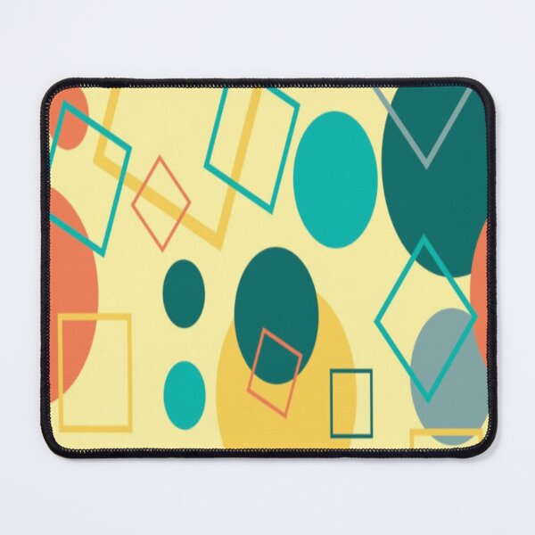 Item preview, MULTICOLOR CIRCLES AND SQUARES SEAMLESS PATTERN designed and sold by Matoo5062.