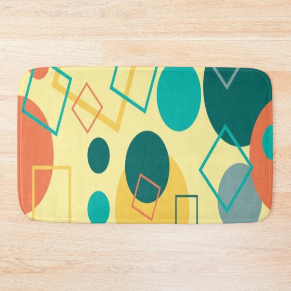 Item preview, MULTICOLOR CIRCLES AND SQUARES SEAMLESS PATTERN  designed and sold by Matoo5062.
