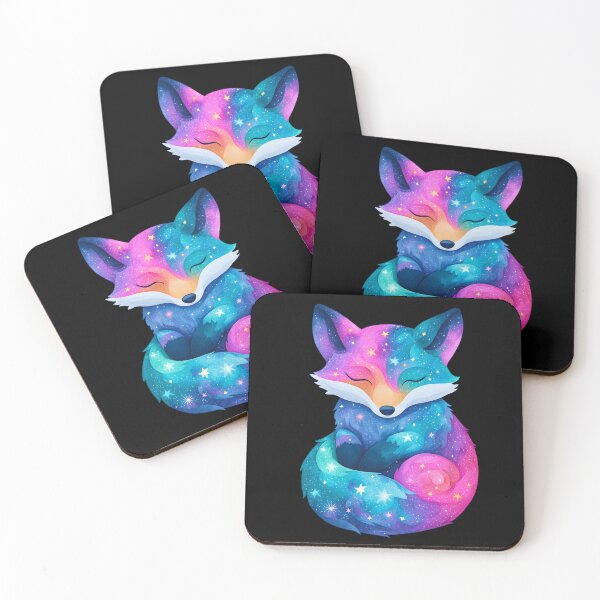 Item preview, Celestial Fox Wrapped in Starlight designed and sold by Mystical Hue Realm.