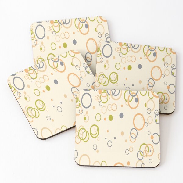 Item preview, MULTICOLOR CIRCLES WITH CHAOTIC AND SEAMLESS PATTERN  designed and sold by Matoo5062.