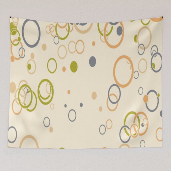 Item preview, MULTICOLOR CIRCLES WITH CHAOTIC AND SEAMLESS PATTERN  designed and sold by Matoo5062.