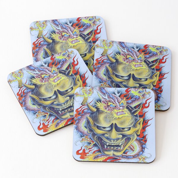 Item preview, Dragon & Hannya designed and sold by NightRaida.