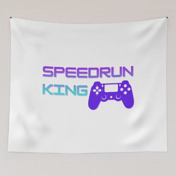 Item preview, Speedrun King Neon Controller – Retro Gamer Speedrunning Design designed and sold by PHRASEandSTYLE.