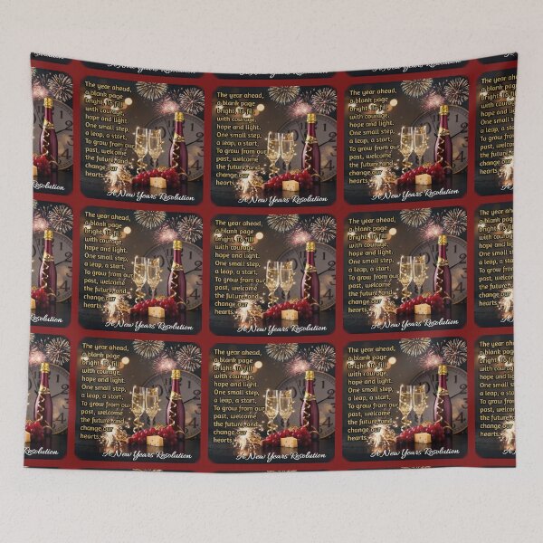 Item preview, A New Years Resolution - Burgundy 2 designed and sold by 1st Choice Design.