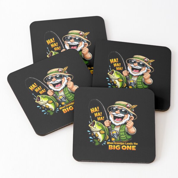 Item preview, When Grandpa Lands the Big One – Funny Fishing Grandpa designed and sold by DailyStrength.