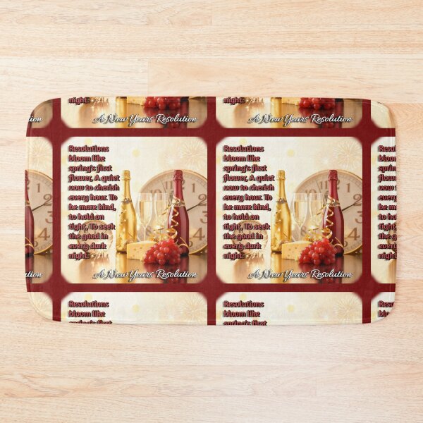 Item preview, A New Years Resolution - Burgundy 1 designed and sold by 1st Choice Design.