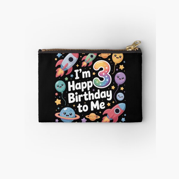 Item preview, Cute Space 3rd Birthday I'm Happy Birthday To Me designed and sold by sky11PP.