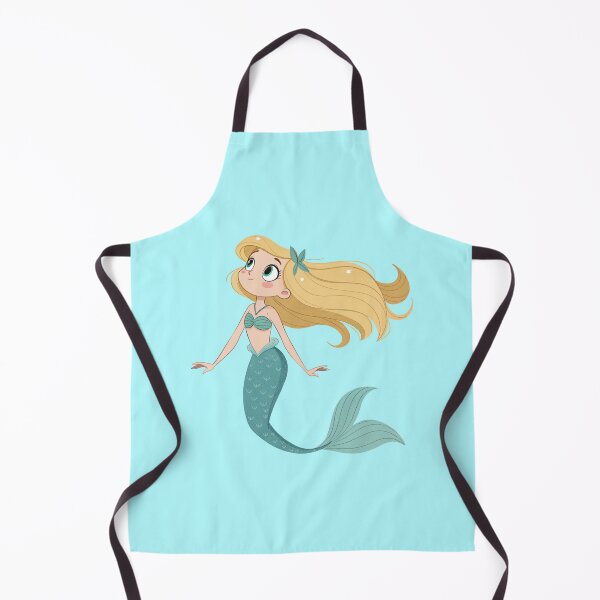 Item preview, Blonde mermaid cute in anime style designed and sold by Danime Planet.