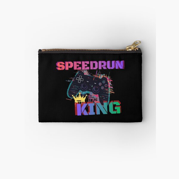 Item preview, Speedrun King Glitch Controller – Cyber Gamer Speedrunning Art designed and sold by PHRASEandSTYLE.