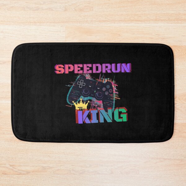 Item preview, Speedrun King Glitch Controller – Cyber Gamer Speedrunning Art designed and sold by PHRASEandSTYLE.