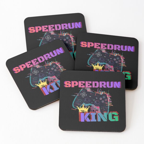Item preview, Speedrun King Glitch Controller – Cyber Gamer Speedrunning Art designed and sold by PHRASEandSTYLE.