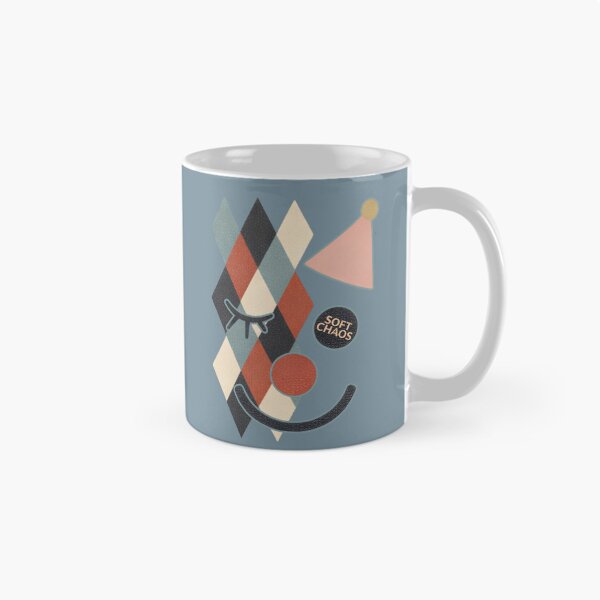 Item preview, Soft Chaos Abstract Clown T-Shirt – Harlequin Aesthetic Graphic – Pastel Retro Geometric Streetwear designed and sold by justyna-s28.