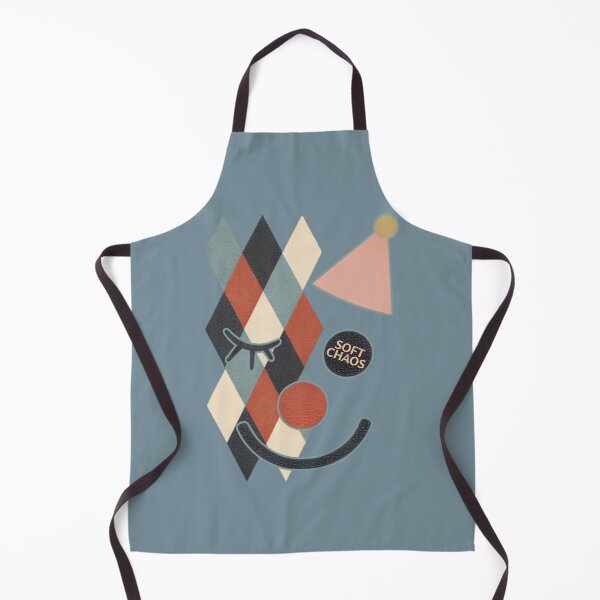 Item preview, Soft Chaos Abstract Clown T-Shirt – Harlequin Aesthetic Graphic – Pastel Retro Geometric Streetwear designed and sold by justyna-s28.