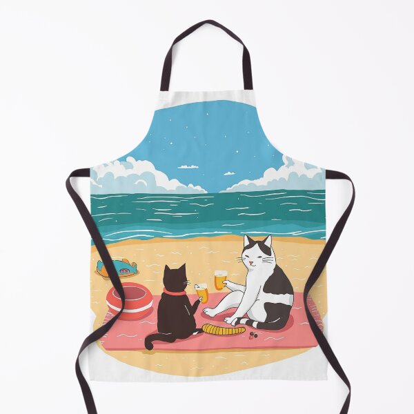 Item preview, kittens drinking on the beach designed and sold by Losancestros.