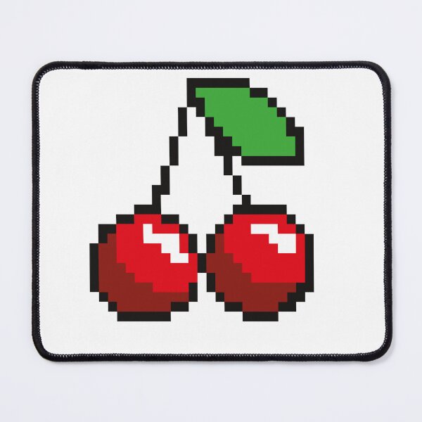 Item preview, Cheries pixel art designed and sold by CherryBlossom444.