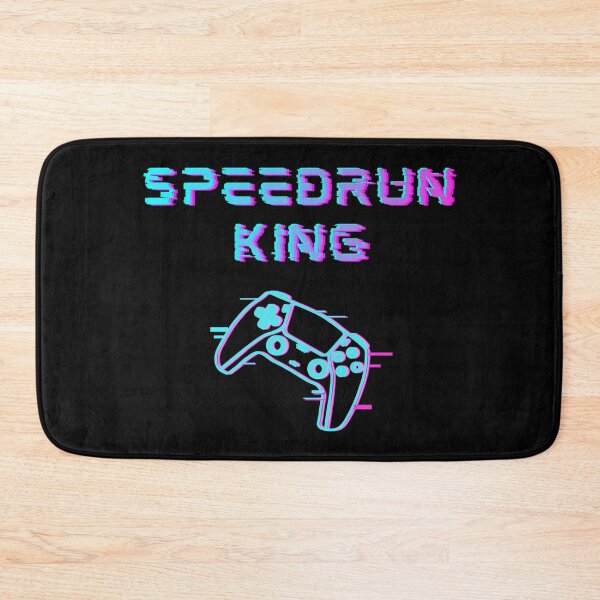 Item preview, Speedrun King Neon Glitch Controller Design – Cyber Gamer Aesthetic designed and sold by PHRASEandSTYLE.