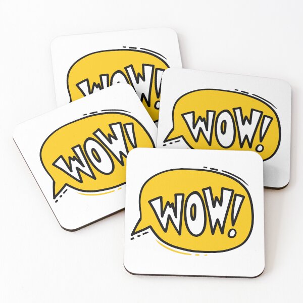 Item preview, WOW – Bold Speech Bubble Illustration designed and sold by Mad-bidouille.