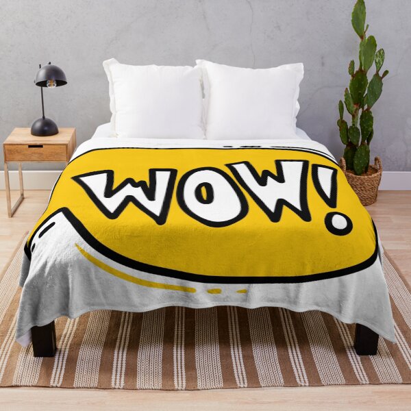 Item preview, WOW – Bold Speech Bubble Illustration designed and sold by Mad-bidouille.