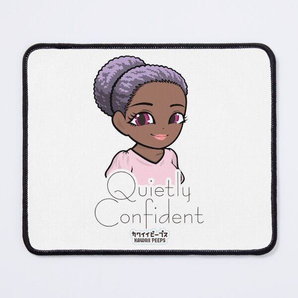 Item preview, Pastel Power Crew Quietly Confident Kawaii Pastel Self Care Design designed and sold by P-L-Sardines.