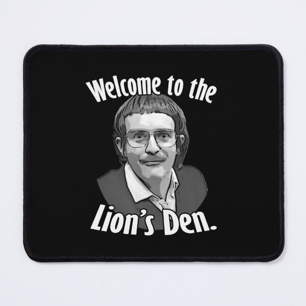 Item preview, Welcome to the Lion's Den - Chit black and white designed and sold by Karen Simon.