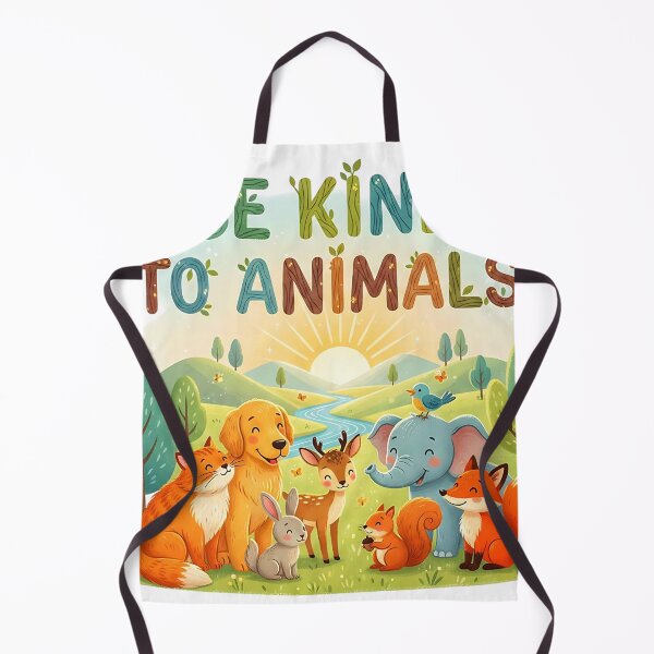 Item preview, Be Kind To Animals – Animal Rights, Kindness Quote & Cute Animal Illustration for Animal Lovers designed and sold by GlobalBoom.