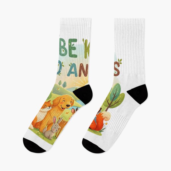 Item preview, Be Kind To Animals – Animal Rights, Kindness Quote & Cute Animal Illustration for Animal Lovers designed and sold by GlobalBoom.