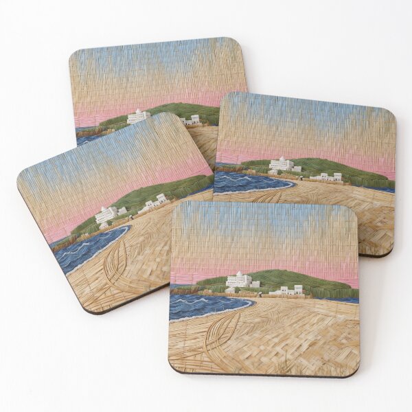 Item preview, Burgh Island sunrise(photography + AI) designed and sold by artsmeow.