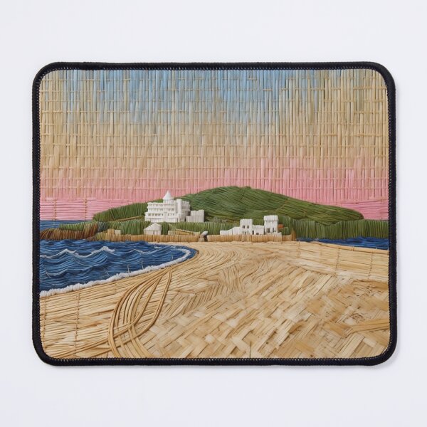 Item preview, Burgh Island sunrise(photography + AI) designed and sold by artsmeow.