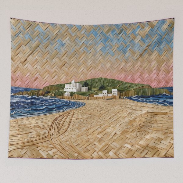 Item preview, Burgh Island sunrise2(photography + AI) designed and sold by artsmeow.