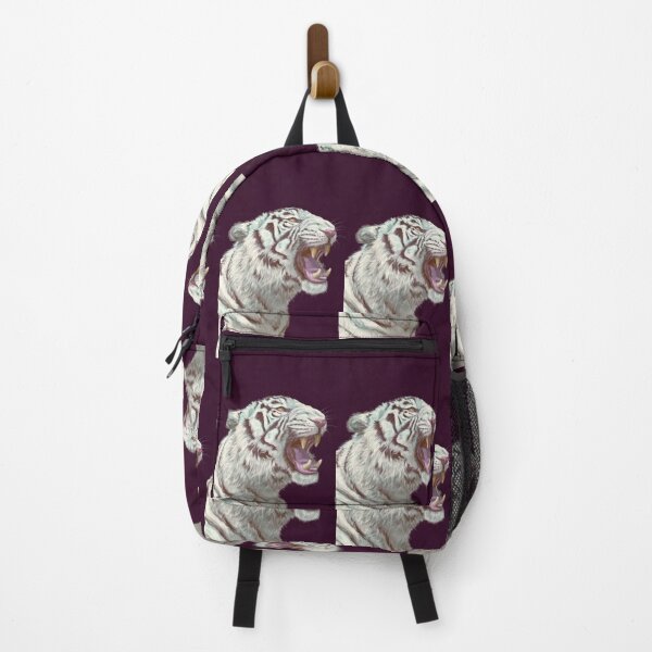Item preview, White Tiger Roar – Artistic Illustration designed and sold by TreatLLC.