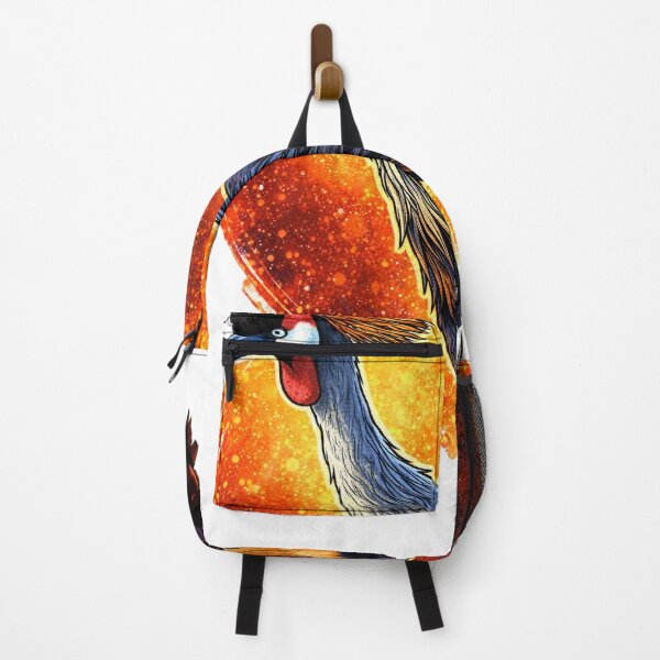Item preview, Powerful Crowned Crane Illustration – Bold African Wildlife Bird Art designed and sold by Bure-NS.
