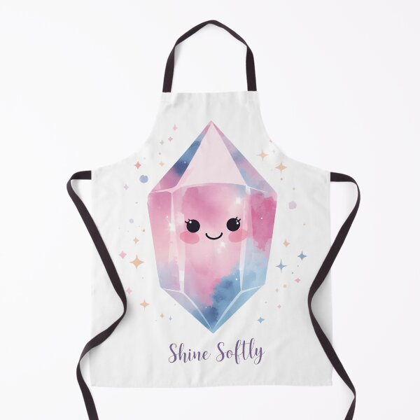 Item preview, Cute Crystal with a Smile, Illustration designed and sold by Moodune.