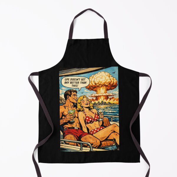 Item preview, Comic Yacht Boating Scene 1950s Atomic Age Life Doesn't Get Better designed and sold by Maljonic.