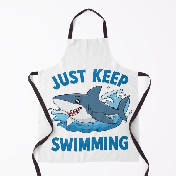 Item preview, Just Keep Swimming designed and sold by RisingWolfStudio.
