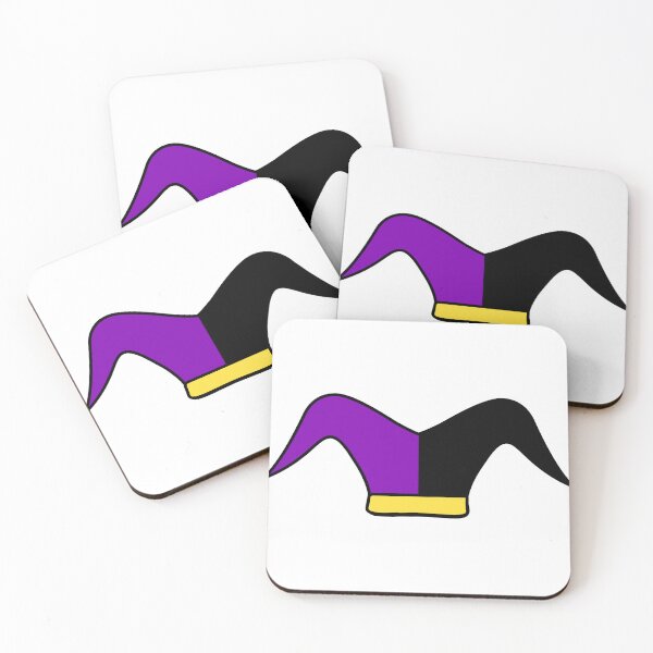Item preview, Jester, Joker or Clown Black and Purple Icon designed and sold by shennix.