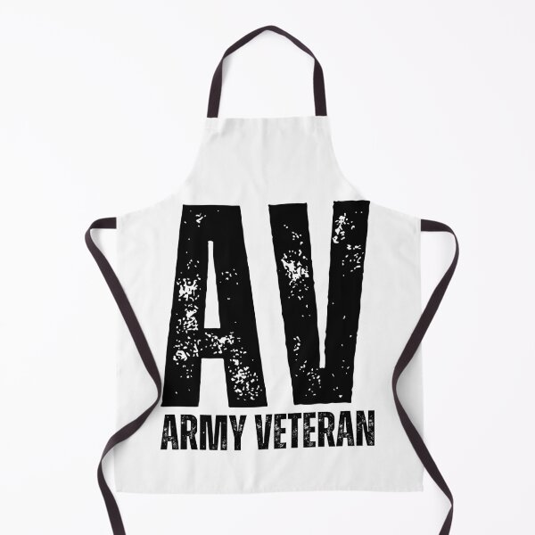 Item preview, AV Army Veteran Design – Military Pride Logo Graphic for Veterans black worn look font designed and sold by GFamilyC.