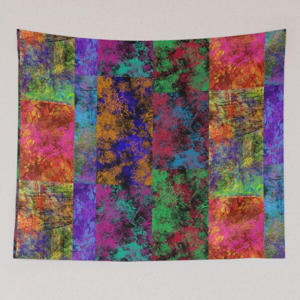 Item preview, Scratchy Paint Patch Mosaic designed and sold by eeveemac.
