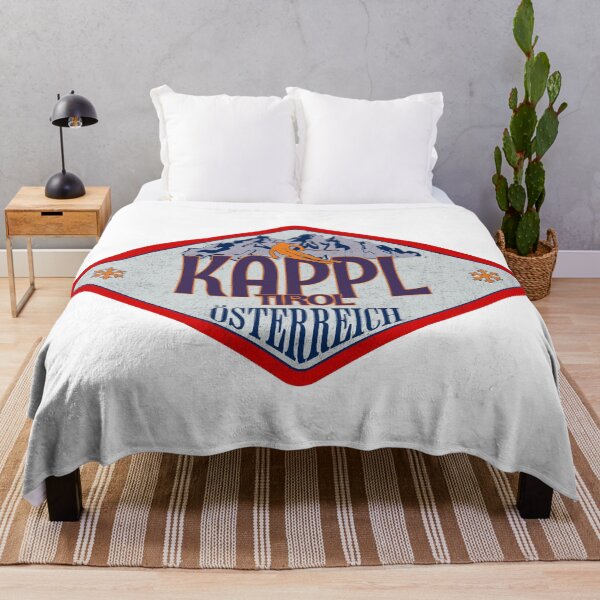 Item preview, Kappl, Tirol, Osterreich, Austria, Vintage skiing badge design designed and sold by Wanderful-roads.