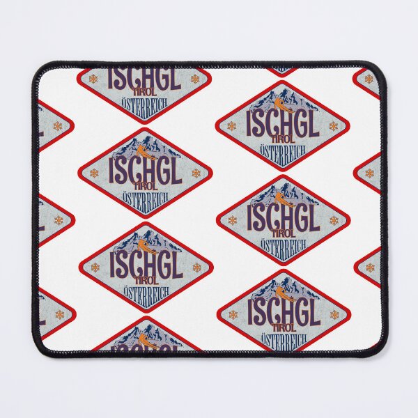 Item preview, Ischgl, Tirol, Osterreich, Austria, Vintage skiing badge design designed and sold by Wanderful-roads.