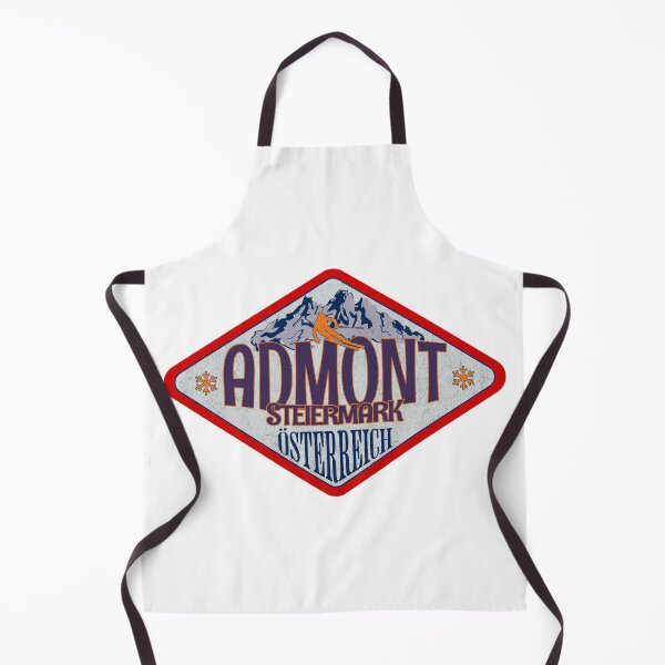 Item preview, Admont, Steiermark, Osterreich, Austria, Vintage skiing badge design designed and sold by Wanderful-roads.