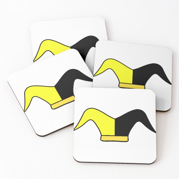 Item preview, Jester, Joker or Clown Black and Yellow Icon designed and sold by shennix.