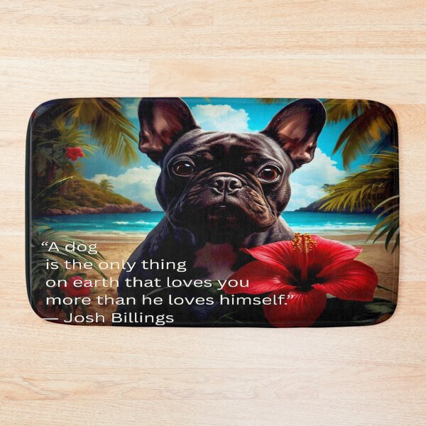 Item preview, Tropical Paradise Dog Quote designed and sold by shaang.