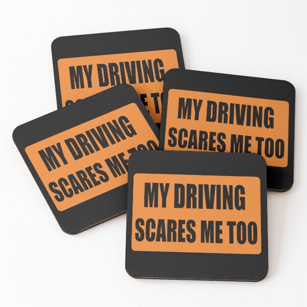 Item preview, My driving scares me too designed and sold by AlexPotterLodge.