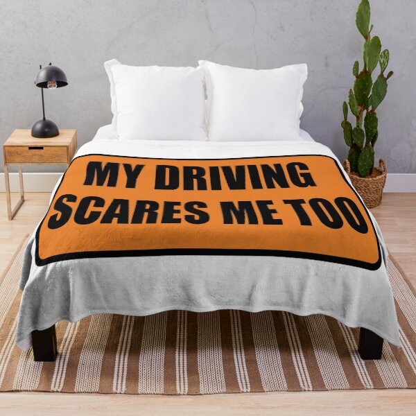 Item preview, My driving scares me too designed and sold by AlexPotterLodge.