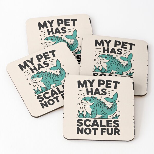 Item preview, My pet has scales, not fur designed and sold by Agu210.