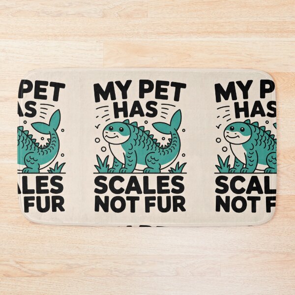 Item preview, My pet has scales, not fur designed and sold by Agu210.