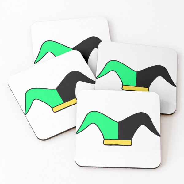 Item preview, Jester, Joker or Clown Black and Aquamarine Icon designed and sold by shennix.