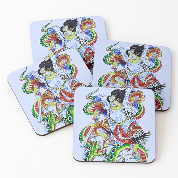 Item preview, Samurai & Snake designed and sold by NightRaida.