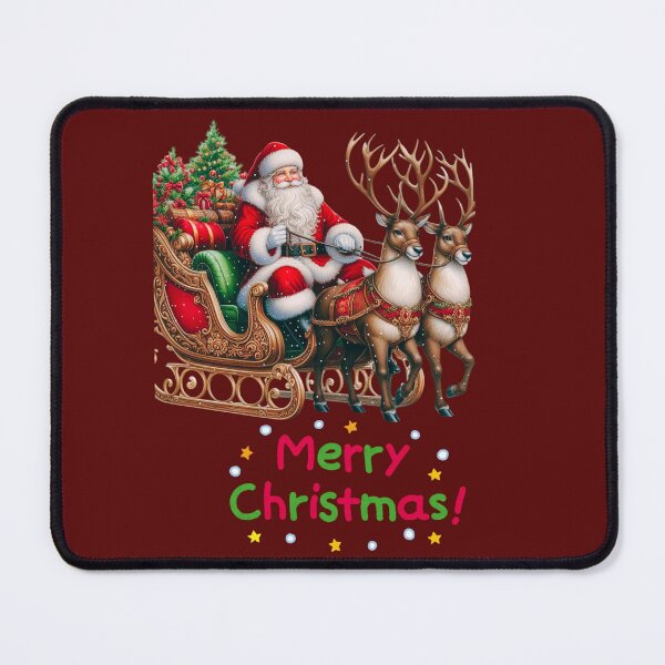 Item preview, Merry christmas and santa claus in the sleigh part 3 designed and sold by Palmtree94.