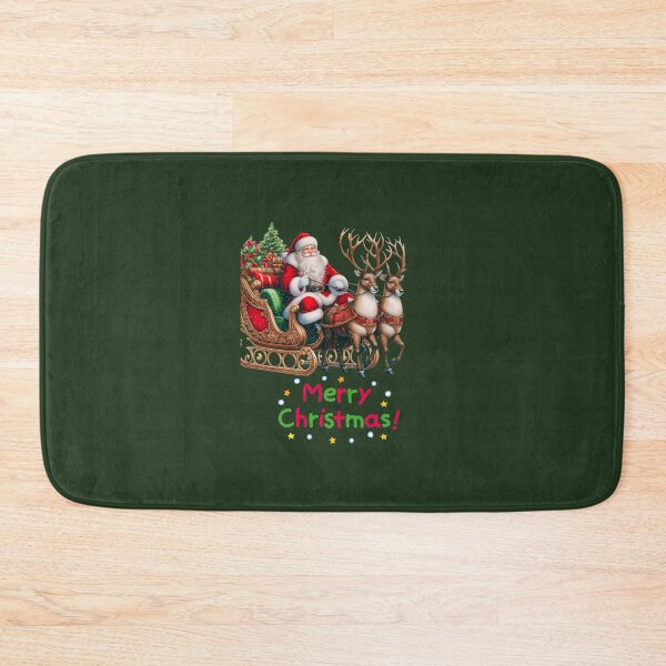 Item preview, Merry christmas and santa claus in the sleigh part 3  designed and sold by Palmtree94.